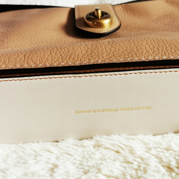 Page 27 Colour Block Leather Bag - Picture 6 of 12